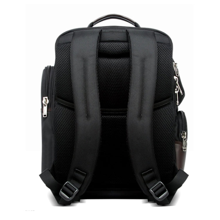 Frendorf | Bopai 11-85301 15,6 Zoll Große Kapazität Mehrschichtiger Reißverschluss Tasche Design Atmungsaktive Laptop Rucksack, Größe: 35 x 20 x 43 cm (Schwarz)