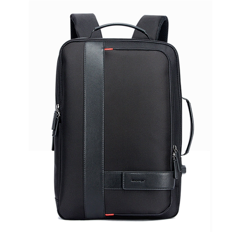 Frendorf | Bopai 751-006561 Große Kapazität Business Casual Atmungsaktive Laptop-Rucksack mit externem USB-Anschluss, Größe: 29 x 16 x 44 cm (Schwarz)