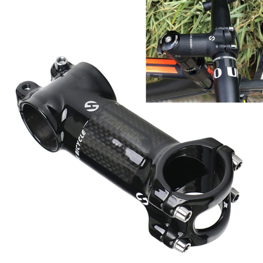Frendorf | TOSEEK Straße Mountainbike Ultra-leicht Lenker Vorbau Erhöhung Wasserhahn, Größe: 6 Grad, 100mm (Glanz)