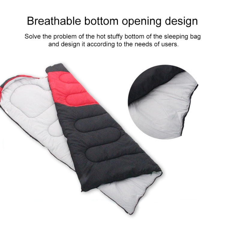 Frendorf | Outdoor Camping Schlafsack Splicing Indoor Baumwoll Schlafbett, Größe: 210x80cm, Gewicht: 1.6kg (Blau)