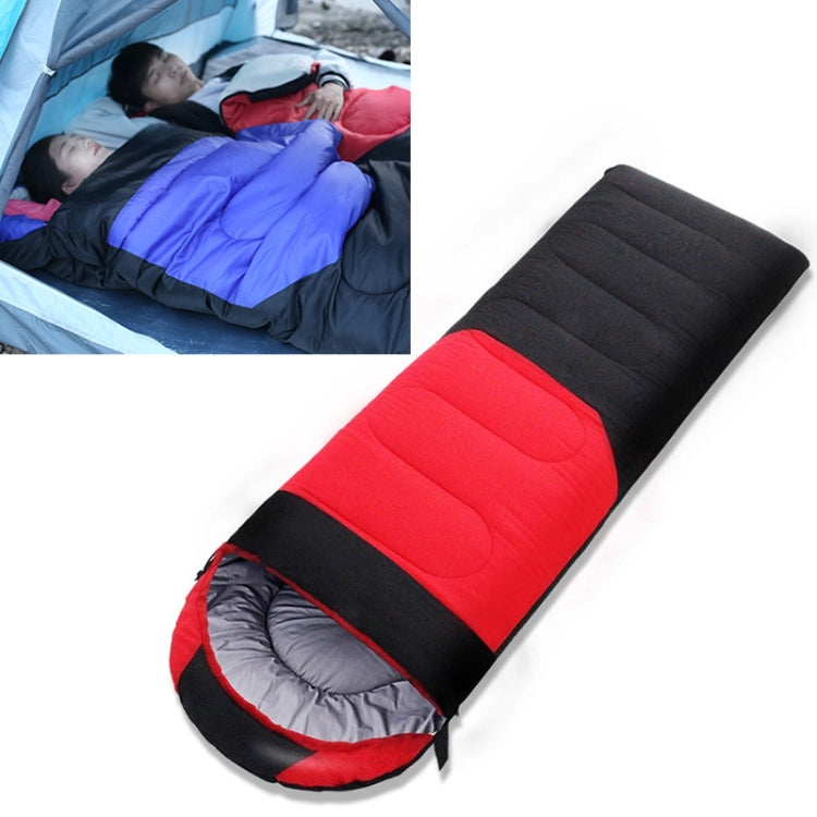 Frendorf | Outdoor Camping Schlafsack Splicing Indoor Baumwolle Schlafbett, Größe: 210x80cm, Gewicht: 1.8kg (Rot)