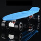 Frendorf | Shining Fish Plate Scooter Einzelne Neigung Vier-Rad Skateboard mit 72 mm Rad (Schwarz Blau)