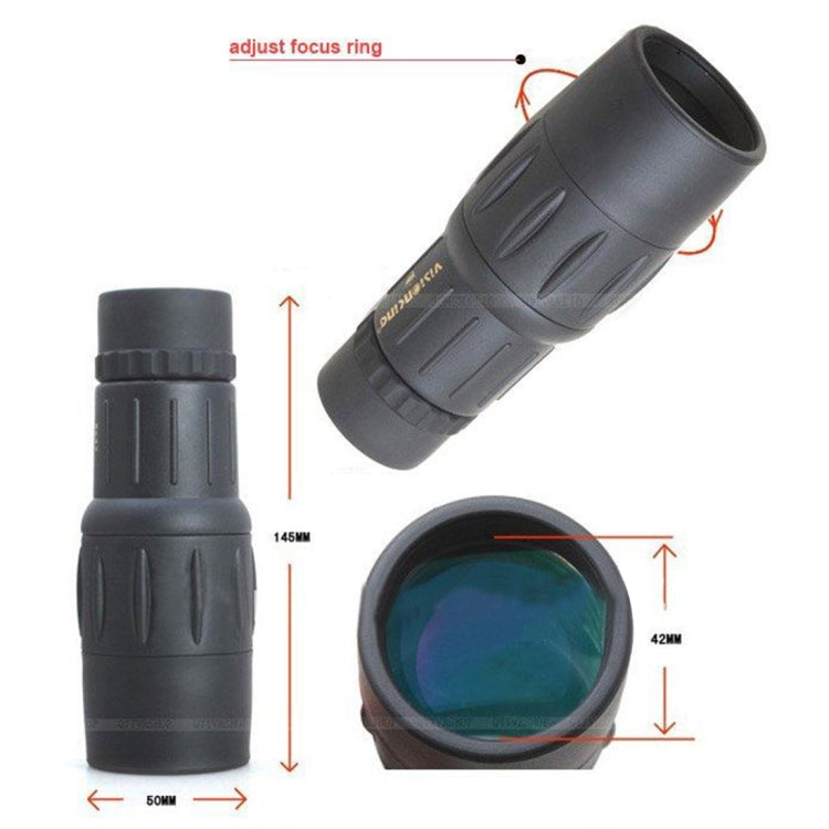 Frendorf | Visionking 8x42 tragbares professionelles Hochleistungs-Hochdefinition-Monokular-Teleskop