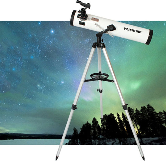 Frendorf | Visionking Hochwertiges Astronomie (700/76mm) 3 Zoll Teleskop Newton-Reflektor Astronomisches Raumteleskop