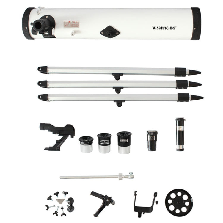 Frendorf | Visionking Hochwertiges Astronomie (700/76mm) 3 Zoll Teleskop Newton-Reflektor Astronomisches Raumteleskop