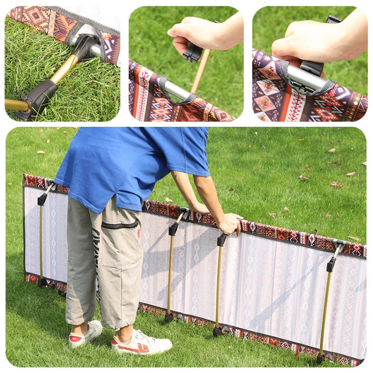 Frendorf | Outdoor Falt-Campingmatte Einzelbett Tragbare Aluminiumlegierung Schlafmatte, Größe: 180x61x14cm (Rot)