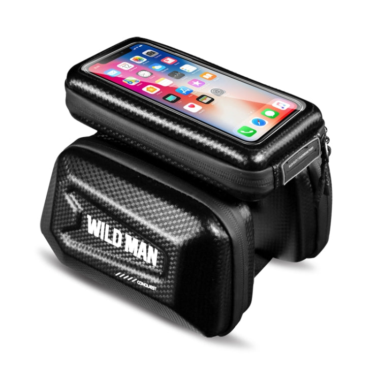 Frendorf | WILD MAN E6S Wasserdicht Vorderasche Touchscreen MTB Tasche Große Kapazität Fahrradtube Tasche Fahrzubehör