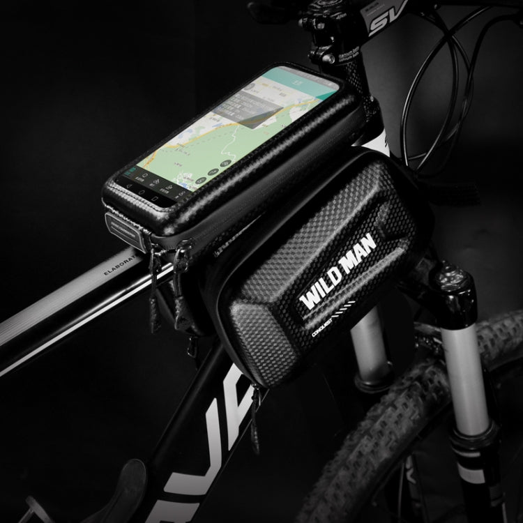 Frendorf | WILD MAN E6S Wasserdicht Vorderasche Touchscreen MTB Tasche Große Kapazität Fahrradtube Tasche Fahrzubehör