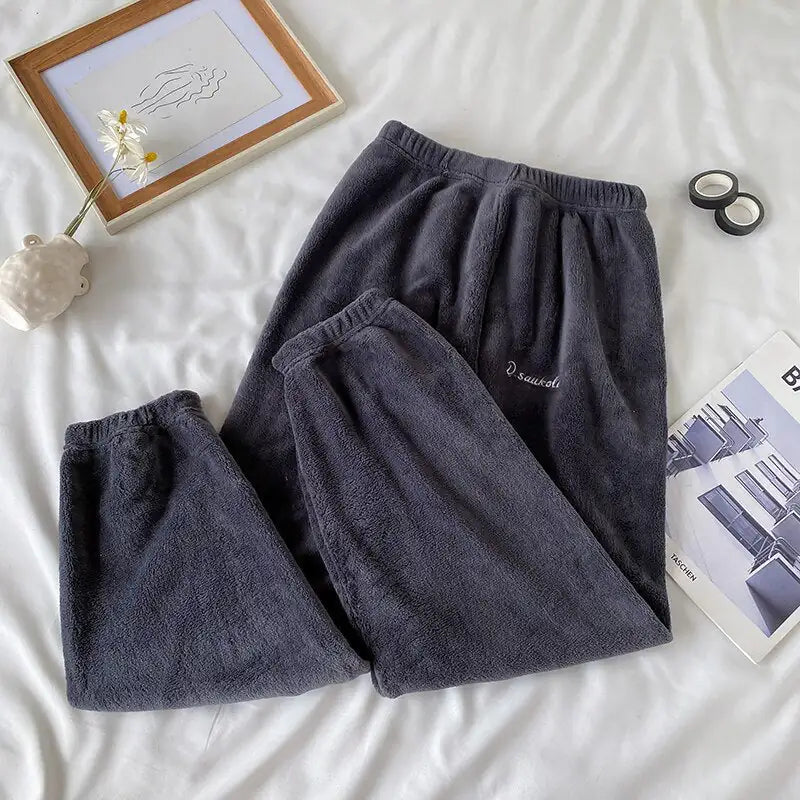 Frendorf | Winter-Pyjama-Set aus weichem Samt