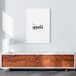 Bon Appetit Food Quote Druck