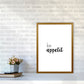 Bon Appetit Food Quote Druck