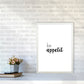 Bon Appetit Food Quote Druck