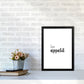 Bon Appetit Food Quote Druck