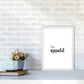 Bon Appetit Food Quote Druck