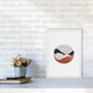 Kupfer Geometrisch III Druck