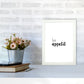 Bon Appetit Food Quote Druck