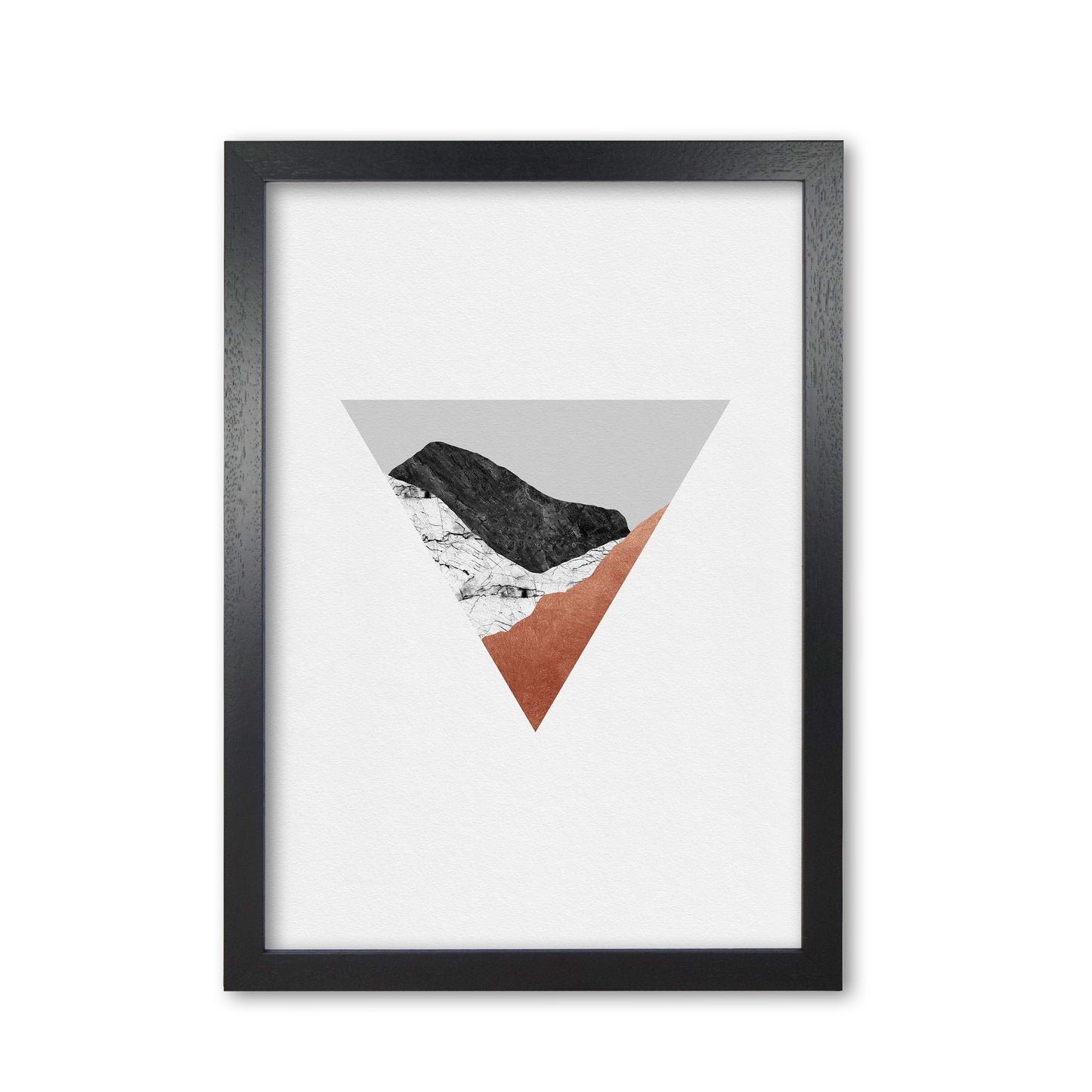 Kupfer Geometrisch II Druck