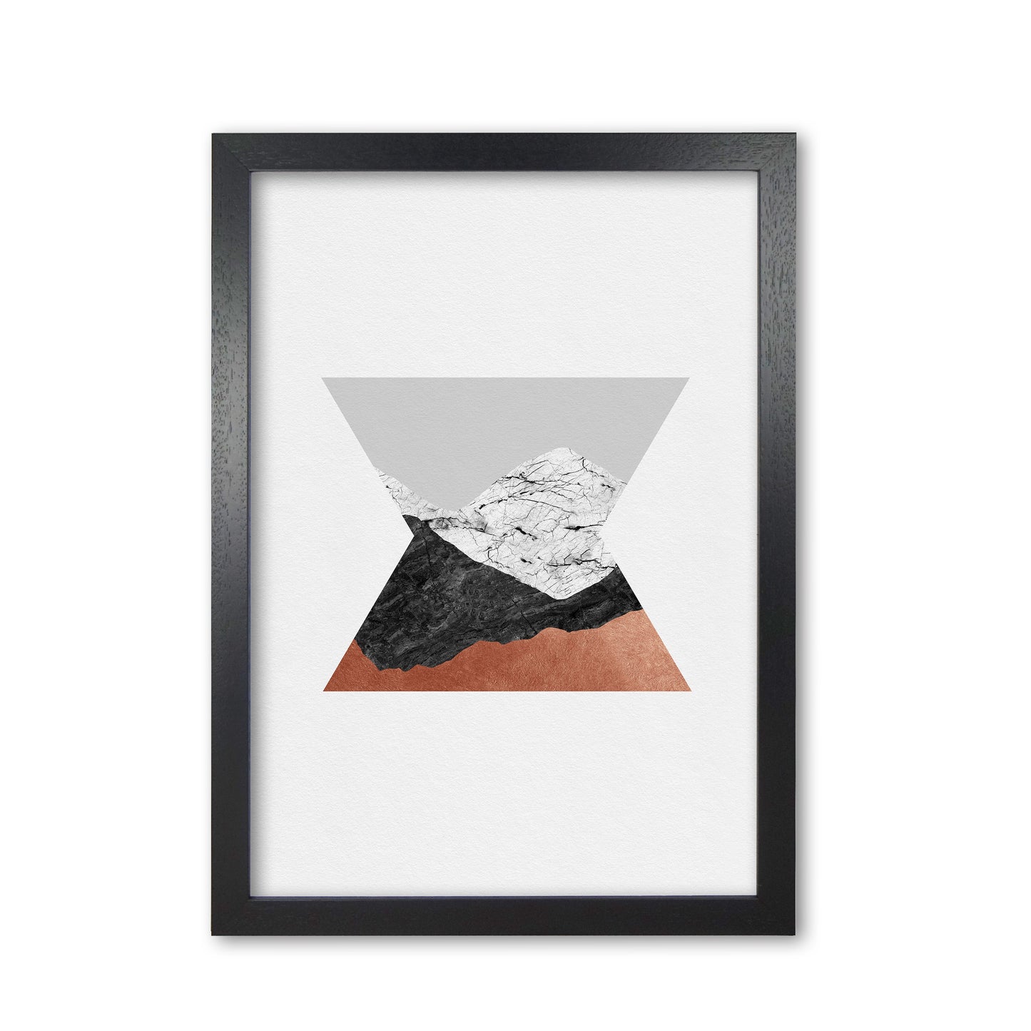 Kupfer Geometrisch IV Druck