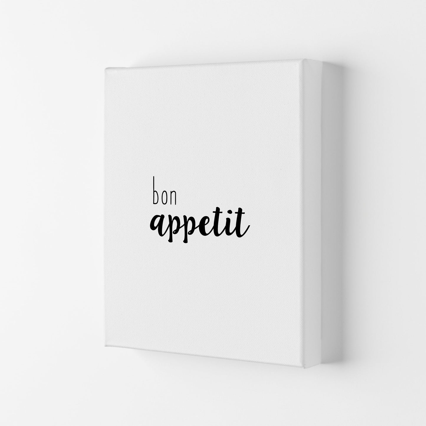 Bon Appetit Food Quote Druck