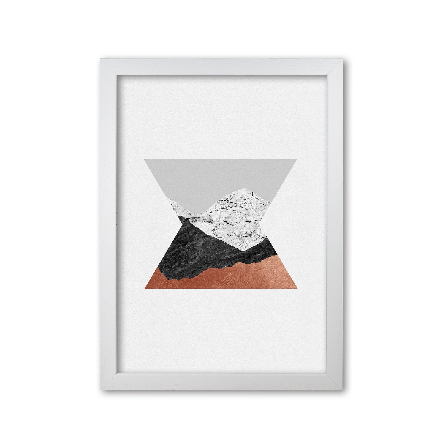 Kupfer Geometrisch IV Druck