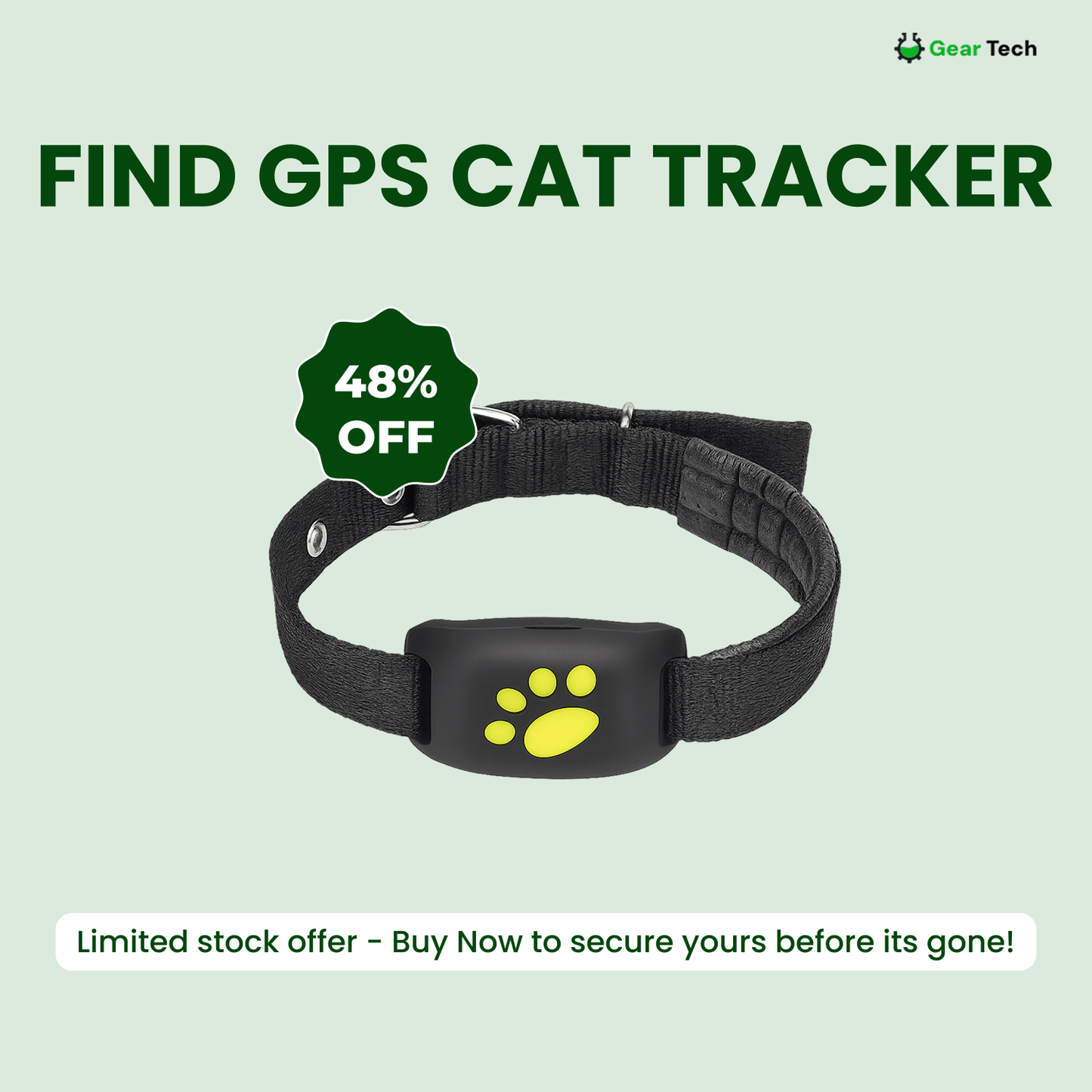 Frendorf | #1 Finde GPS Katzen Tracker mit Echtzeit-Standort, wasserdichtem Design und Aktivitätsüberwachung für Sicherheit und Tracking von Haustieren