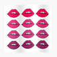 Ombre Lips Poster