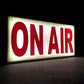 On Air Zeichen Retro Lichtkasten Tischlampe