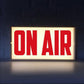 On Air Zeichen Retro Lichtkasten Tischlampe