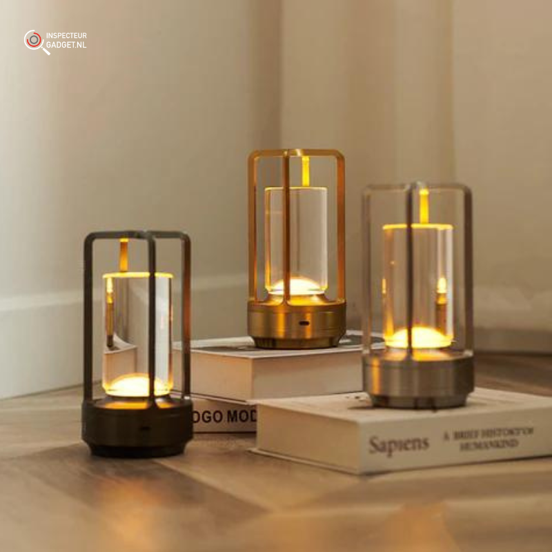 Frendorf | LumoOrb Kabellose Wiederaufladbare Tischleuchte | Modernes LED-Design | Stimmungslicht für Zuhause und Büro
