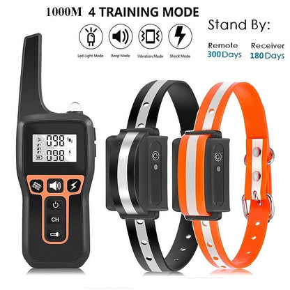Frendorf | Opladbare 1000m Waterdichte Hondentrainingshalsband