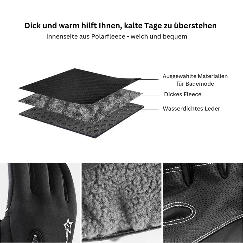 Frendorf | ThermoTouch - Wasserdichte Thermo-Handschuhe - Geeignet für Touchscreen