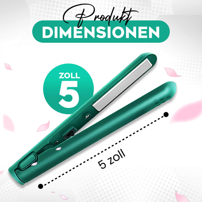 Frendorf | StyleMate – Das 2-in-1 Mini Glätteisen & Lockenstab für Müheloses Styling Zuhause & Unterwegs