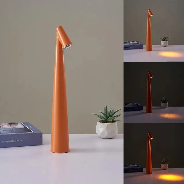LumiLux Tragbare Touch-LED-Lampe – Wiederaufladbar, Dimmbar und Schlankes Design