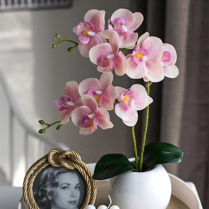 Künstliche Orchideenblumen