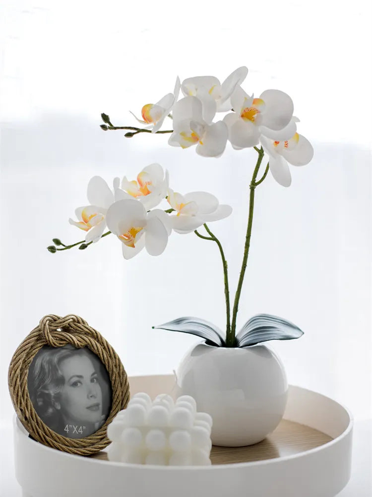Künstliche Orchideenblumen