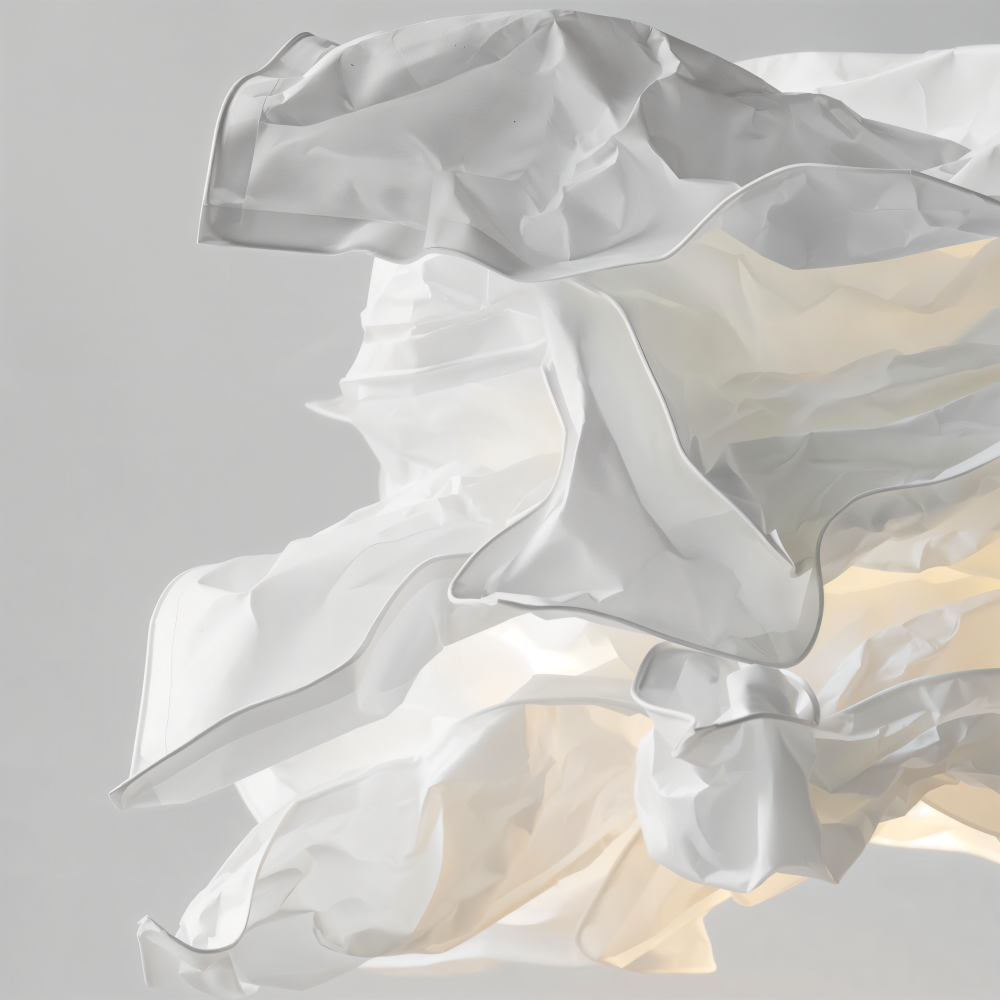 Frendorf | OriCloud Pendelleuchte - Klassische Anpassbare Weiße Papier DIY Hängelampe