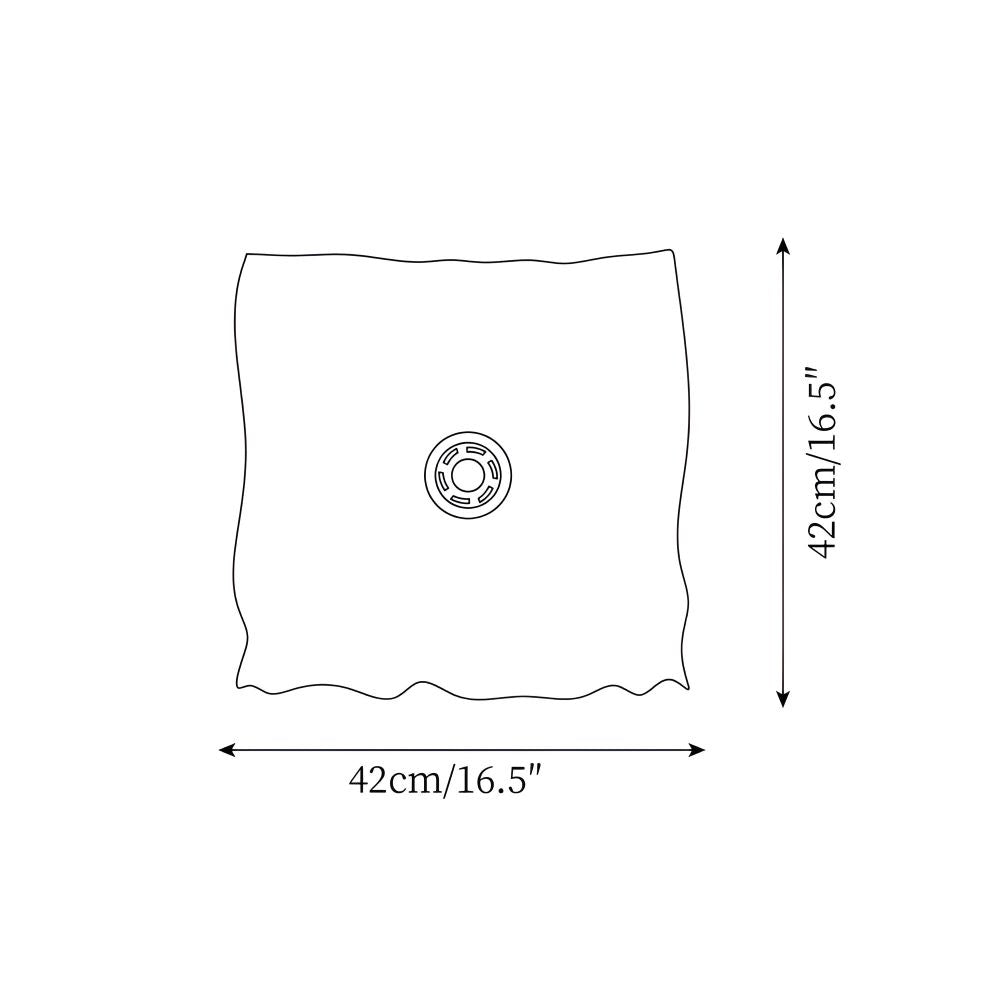 Frendorf | OriCloud Pendelleuchte - Klassische Anpassbare Weiße Papier DIY Hängelampe