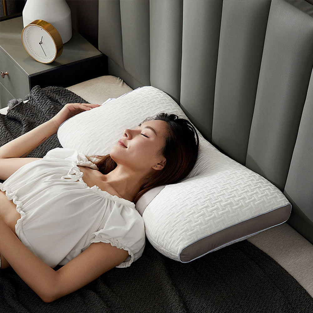 Frendorf |  Orthopädisches Kopfkissen für Rücken- & Seitenschläfer