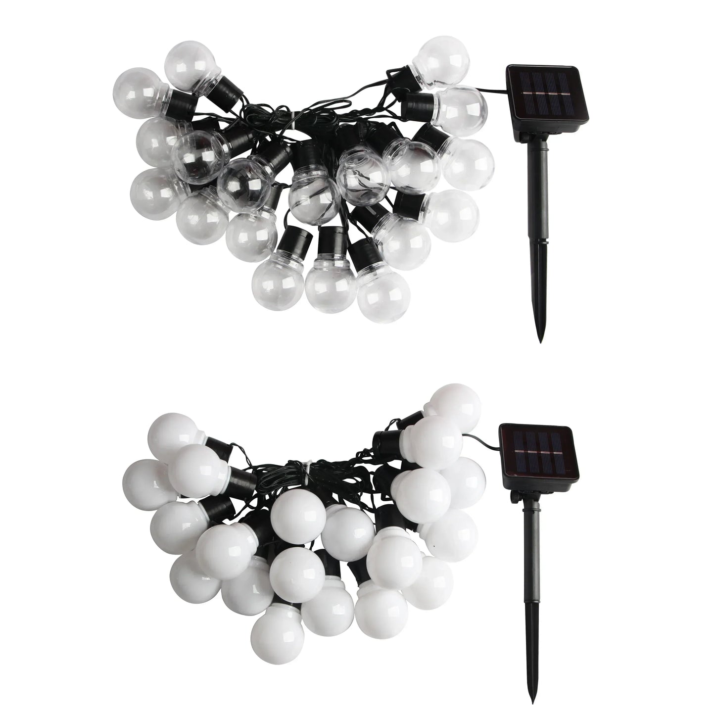 Frendorf | Wasserfeste Outdoor-Lichterketten - Solar-Gartenbeleuchtung für Balkon & Terrasse