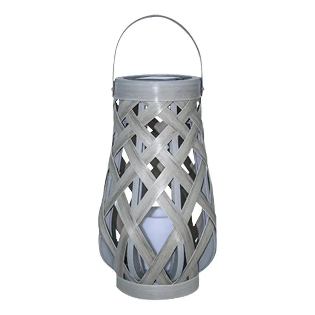 Frendorf | SolarGlow – Rattan-Außenlaterne