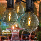 Frendorf | GlowString 15m Outdoor Lichterkette | Wasserdicht | Garten- und Terrassenbeleuchtung | Stimmungsvolles LED-Licht