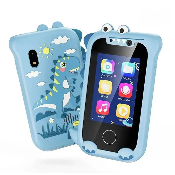 Frendorf | Kinder Lern-Smartphone mit Touchscreen, Kamera & Musikfunktion