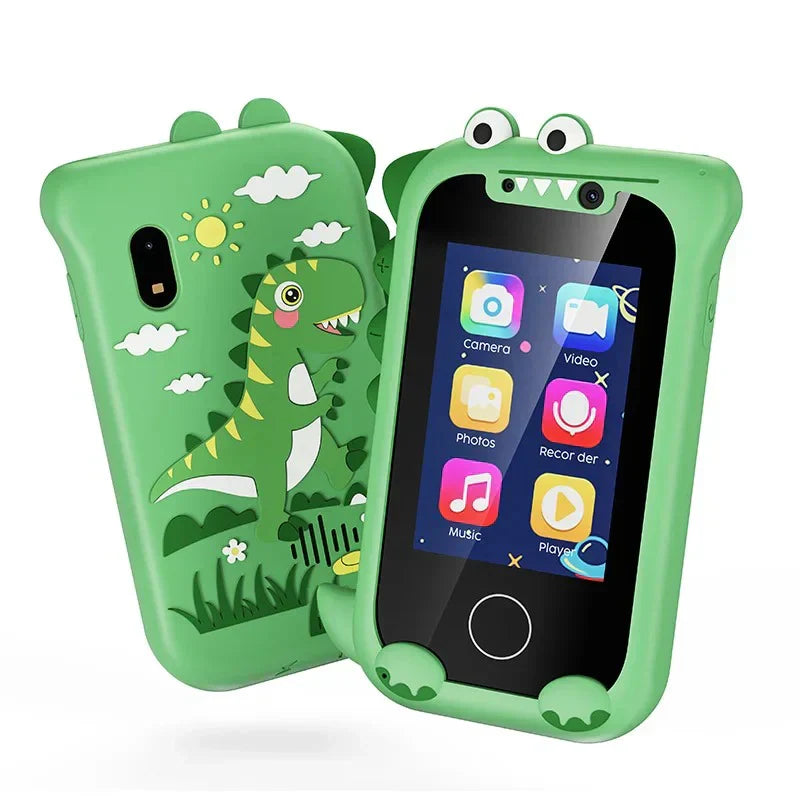 Frendorf | Kinder Lern-Smartphone mit Touchscreen, Kamera & Musikfunktion