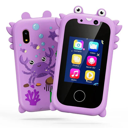 Frendorf | Kinder Lern-Smartphone mit Touchscreen, Kamera & Musikfunktion