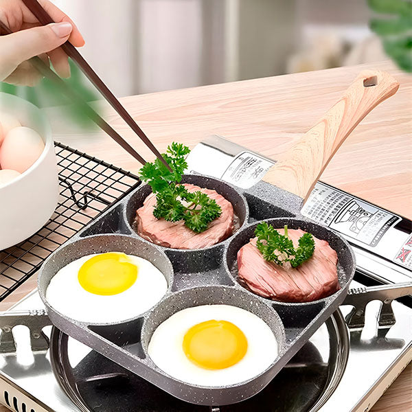 Frendorf | 4-fächige Bratpfanne für gleichmäßiges Kochen