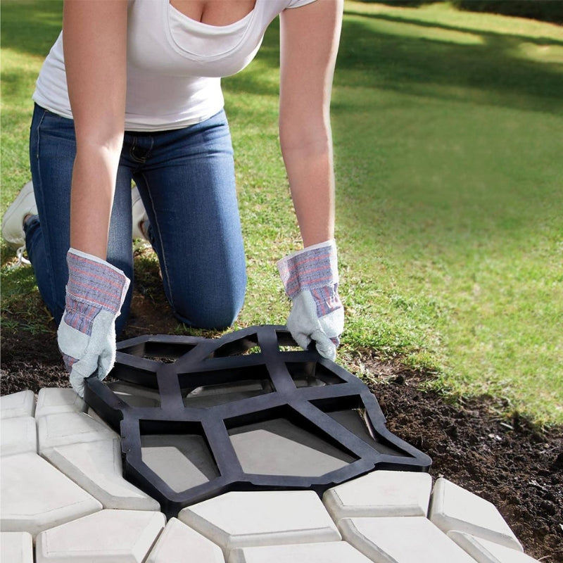Frendorf | BLOOM | Betongaussformen für Gartenwege | DIY Betonschimmel für Außen