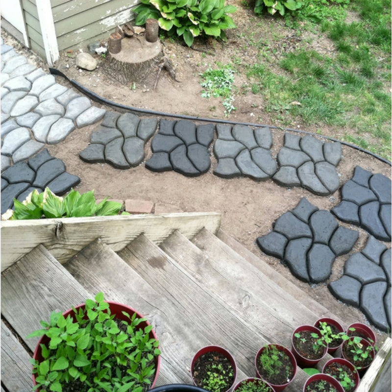 Frendorf | BLOOM | Betongaussformen für Gartenwege | DIY Betonschimmel für Außen