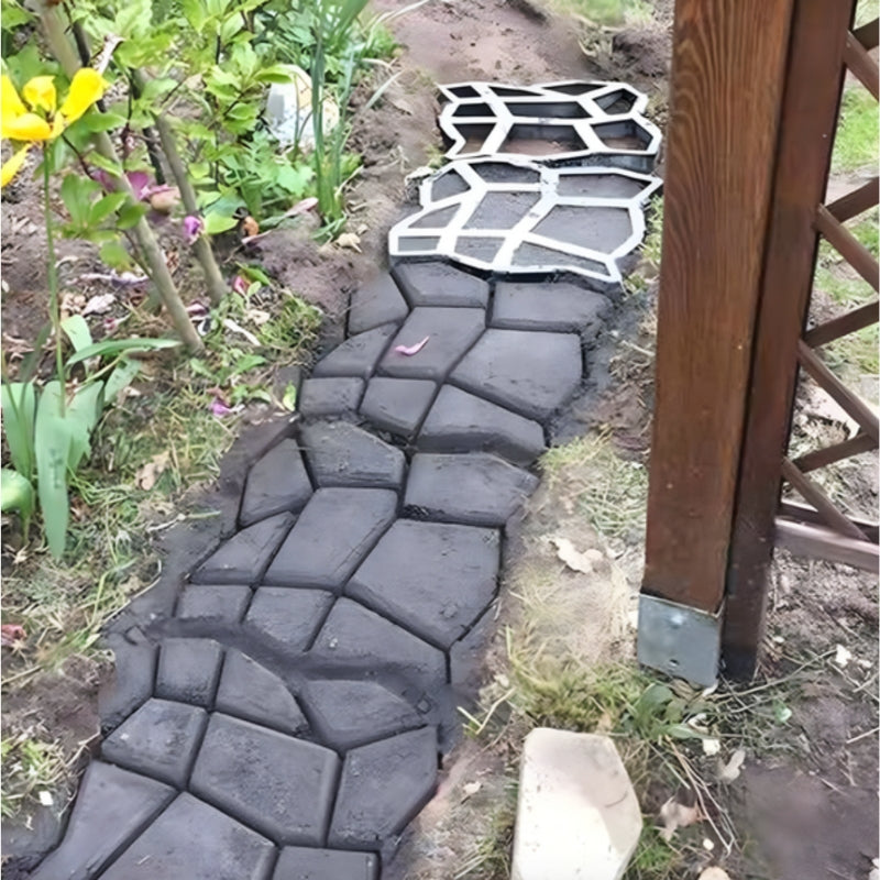 Frendorf | BLOOM | Betongaussformen für Gartenwege | DIY Betonschimmel für Außen