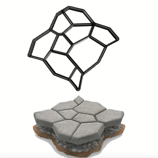 Frendorf | BLOOM | Betongaussformen für Gartenwege | DIY Betonschimmel für Außen