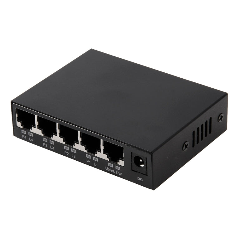 Frendorf | 5 Ports 10/100Mbps POE Switch IEEE802.3af Power Over Ethernet Netzwerk-Switch für IP-Kamera VoIP-Telefon AP-Geräte